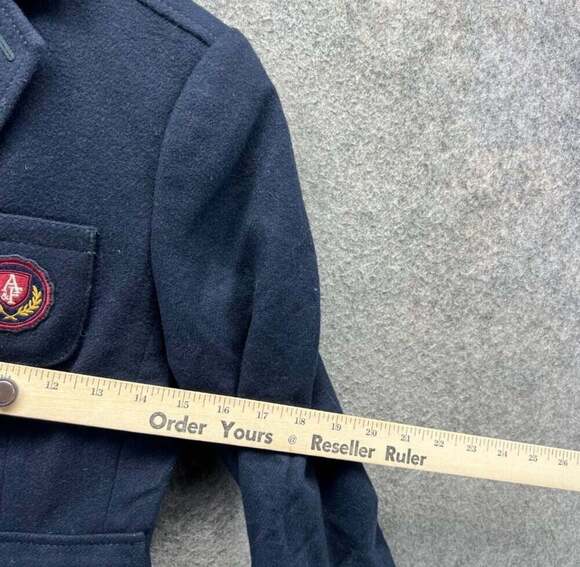 Y2K Vintage Abercrombie & Fitch Navy Preppy Blazer - Picture 5 of 9